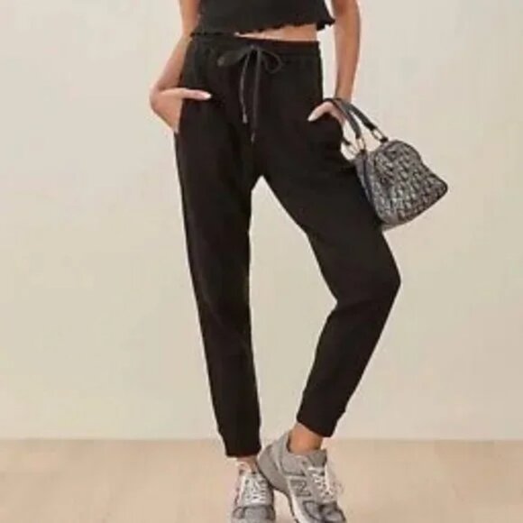 Reformation "Berkeley" waffle Joggers - Picture 1 of 5